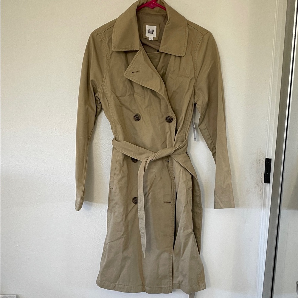 NWT GAP Women's Classic Beige Trench Coat